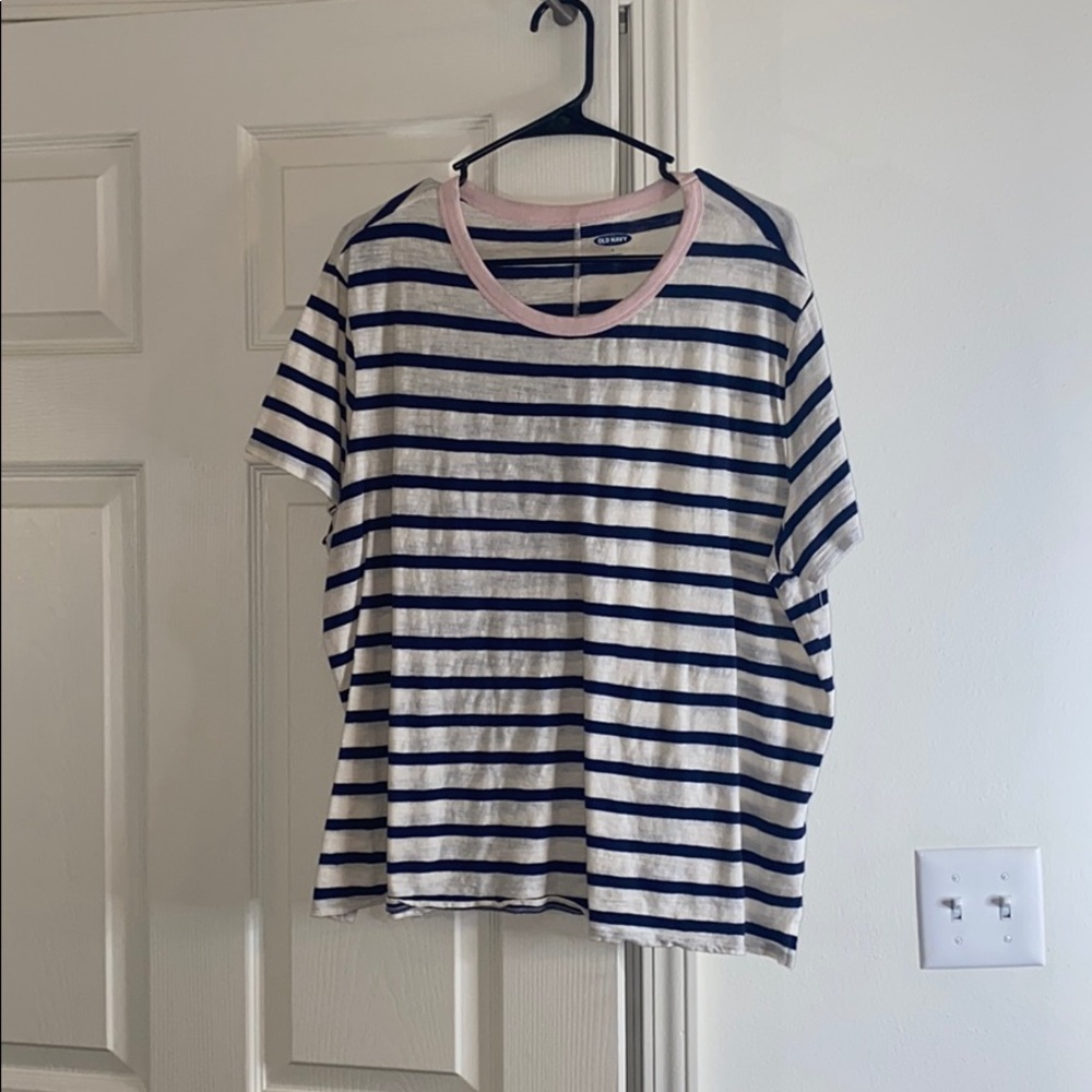 old navy striped shirt